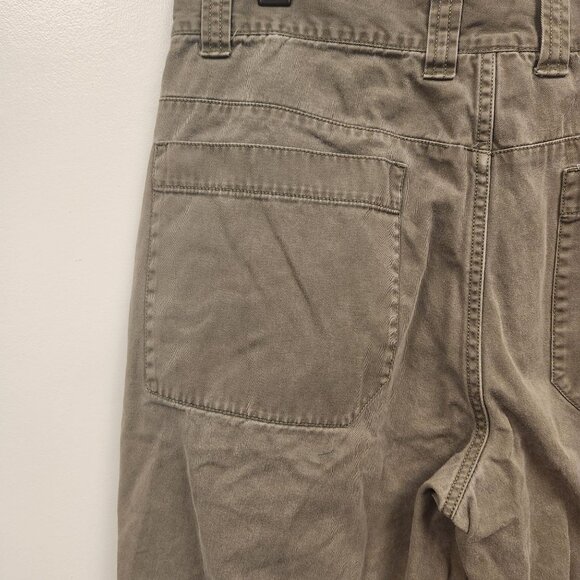 The North Face Mens 36 Short Olive Green Khaki Casual Outdoors Gorpcore Chino Pa - Picture 4 of 9